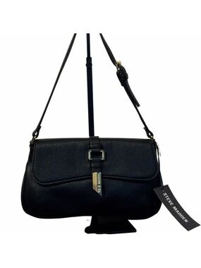 Steve Madden Black BARI Bag Gold Hardware